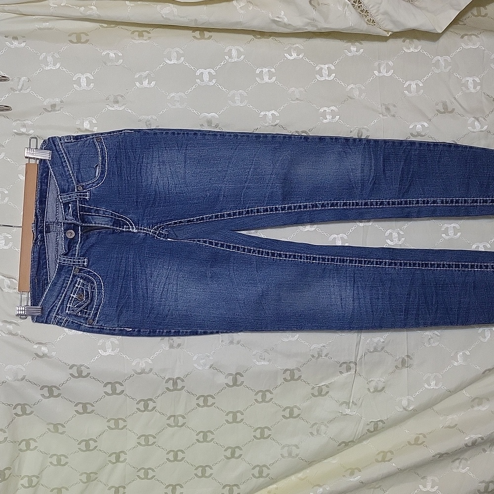 SO NIKKI, size 12. Low rice, blue jeans, waist 12"